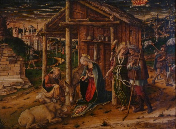 Adoration des Bergers by Carlo Crivelli